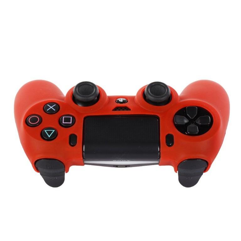PS4 Controller With Silicone Case- Red in Ghana - Image 2