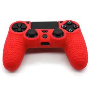 PS4 Controller With Silicone Case- Red in Ghana - Image 3