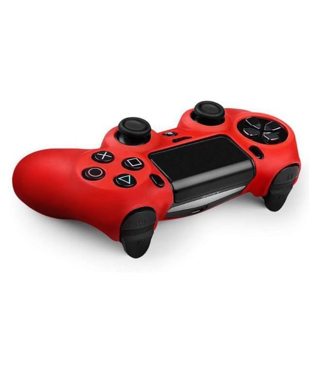 PS4 Controller With Silicone Case- Red in Ghana - Image 5