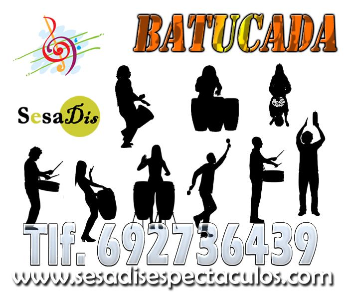 Divertida batucada en Getafe - Imagen 1