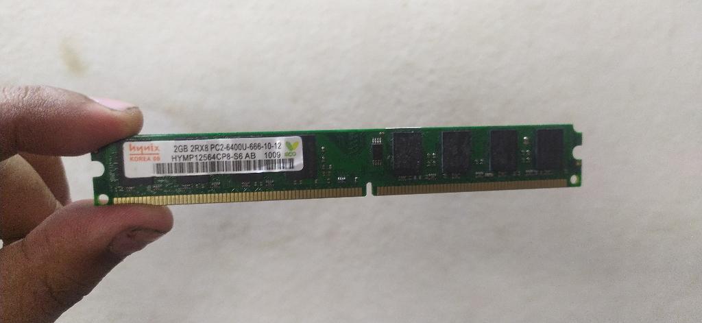 Hynix 2gb DDR2 Computer Ram In Working Condition in Hyderabad - Image 3