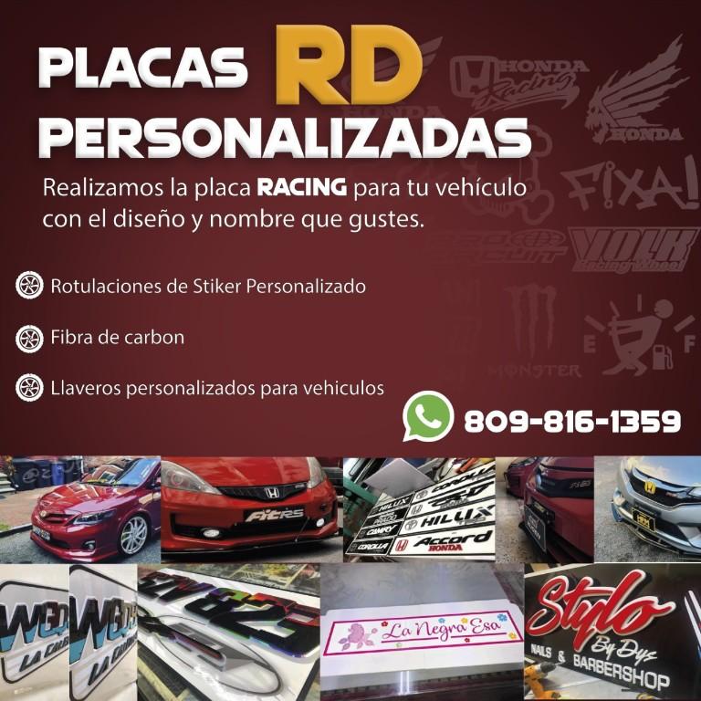 Placas Racing Personalizadas en Los Alcarrizos - Imagen 4