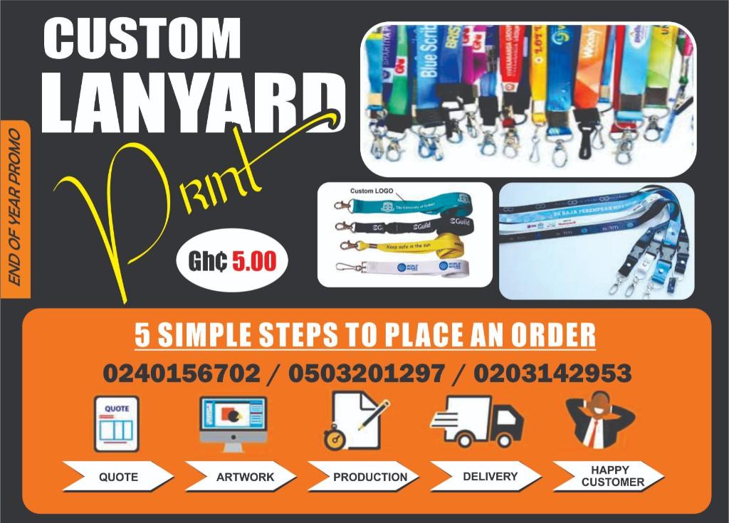 LANYARD PRINT / DELIVER in Accra - Image 1
