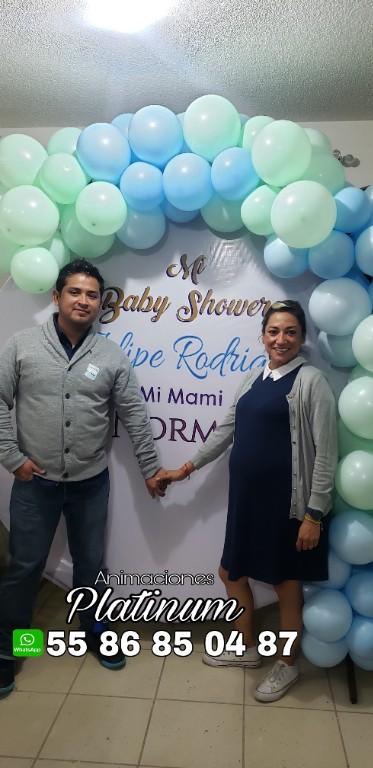 Decoración con globos, Baby Shower Animadoras en Naucalpan - Imagen 6