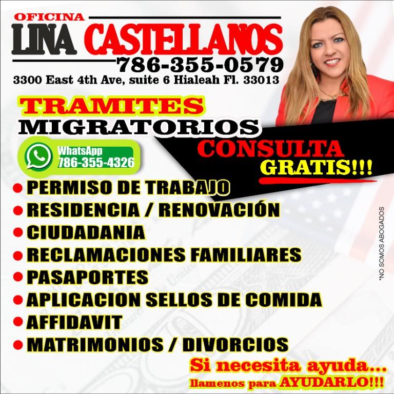 OFICINA LINA CASTELLANOS TAX AND INMIGRATION en Miami - Imagen 1