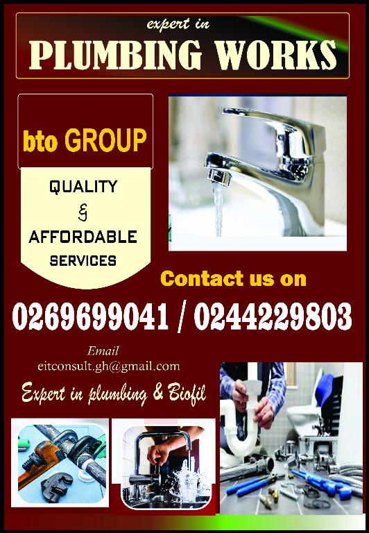 FOR ALL YOUR PLUMBING WORKS in Tema - Image 1