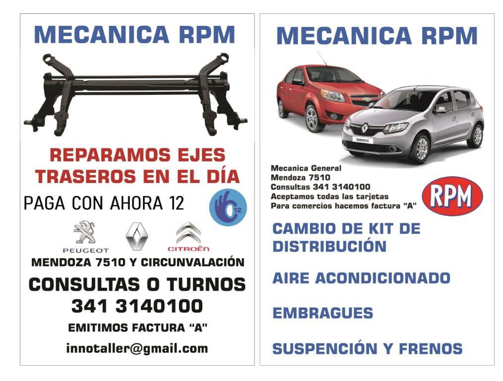 EJE TRASERO 206 / 405 / PARTNER / R9 REPARAMOS EN EL DIA en Adrogué - Imagen 2
