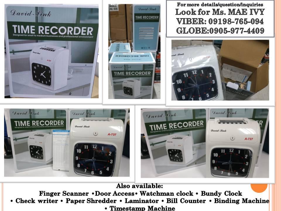 Bundy Clock Time Recorder A737 in Pasig - Image 4