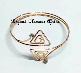 Womens Gold tone triangular armlet in Nairobi - Image 2