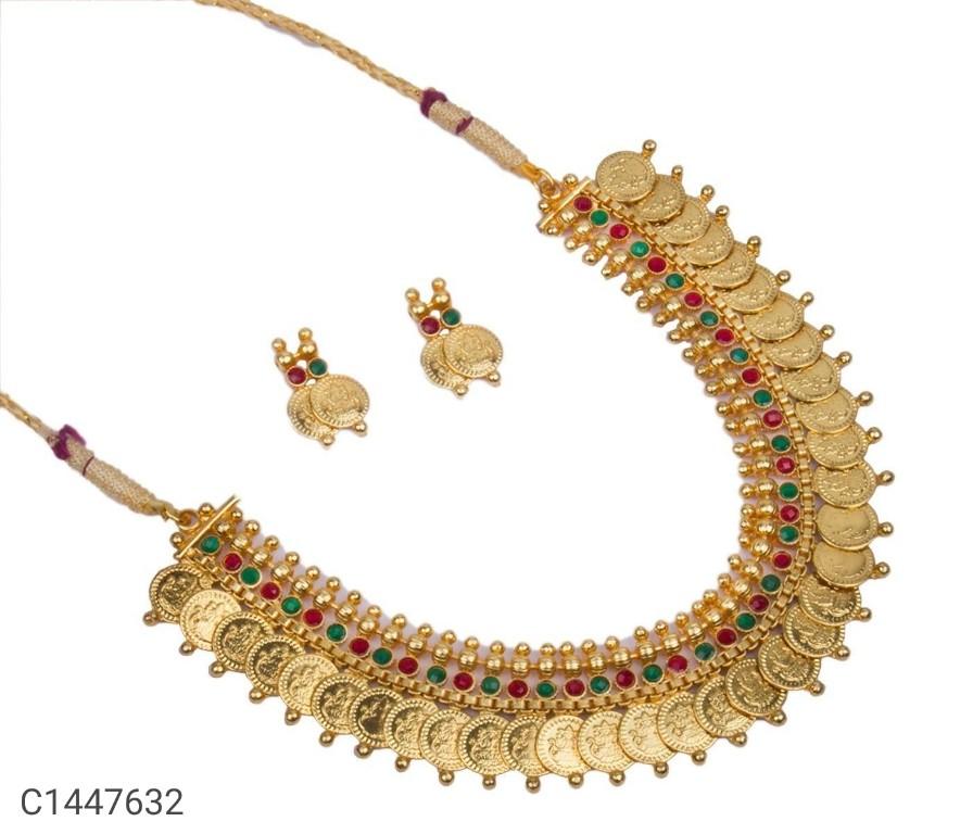 Stunning Gold Plated Jewellery Set in Kolhapur - Image 1