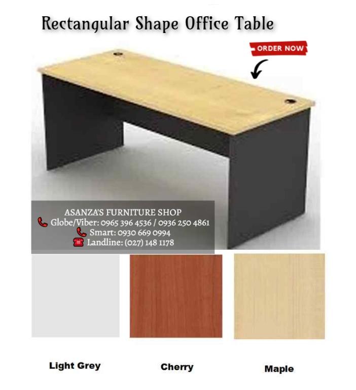 Rectangular Shape Office Table | DIRECT FACTORY PRICE in Quezon City - Image 1