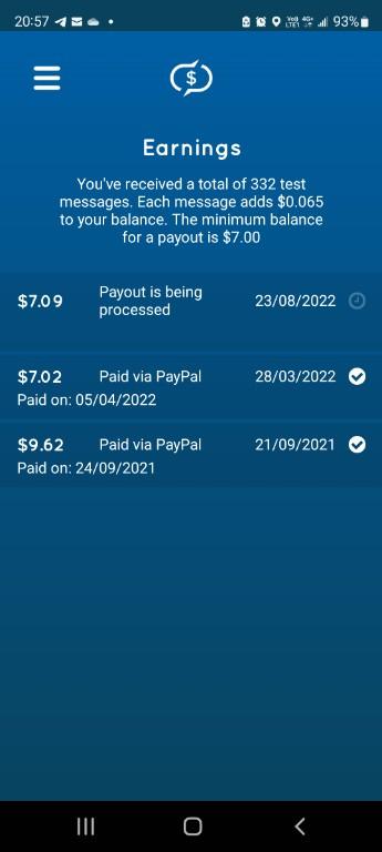 Get Paid To Receive Test SMS in Fawkner - Image 1