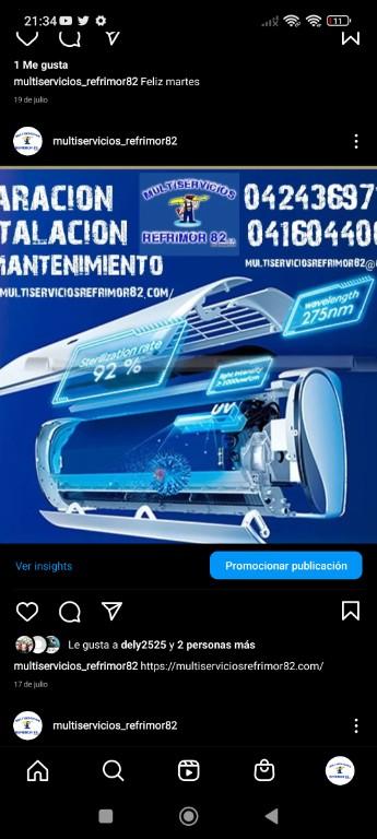 Multiservicios Refrimor82 ca en Palo Negro - Imagen 4