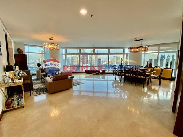 FOR SALE Two Roxas Triangle Furnished and Upgraded 3 BR Unit in Makati - Image 1