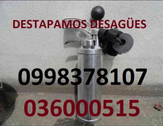 DESTAPAMOS DESAGUES SIN ROMPER PISOS NI PAREDES en Patate - Imagen 3