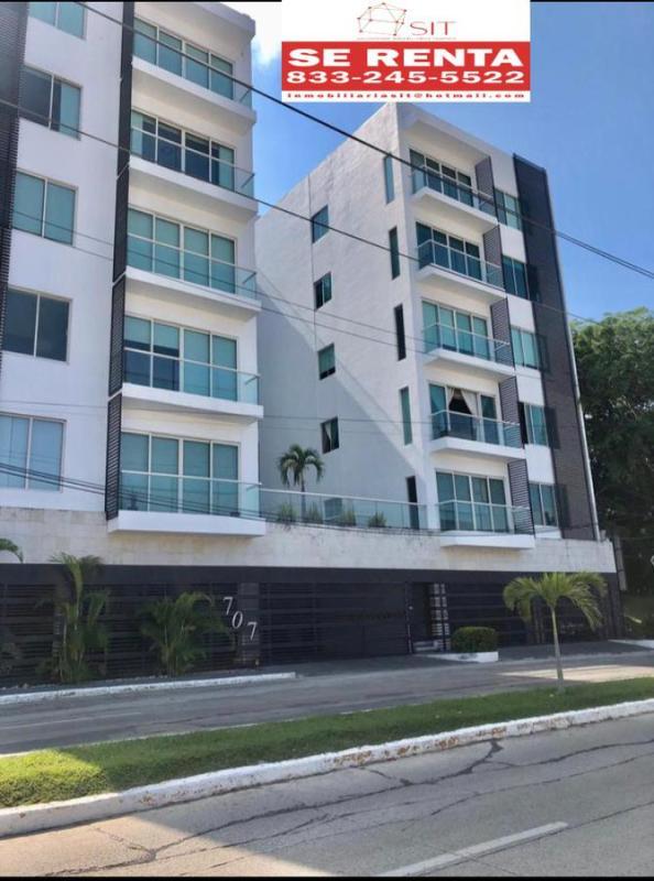 (LLLDR2215)RENTA DEPARTAMENTO AMUEBLADO EN RENTA TORRE 707 … en Tampico - Imagen 1