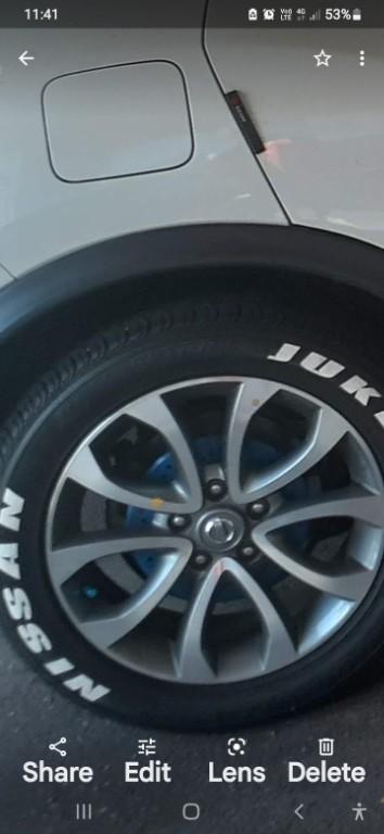 2017 NISSAN ORIGINAL RIMS WITH TYRES in Rouse Hill - Image 2