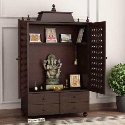Buy Pooja Mandir for home Online at upto 55 off- Wooden Street in Andheri East - Image 4