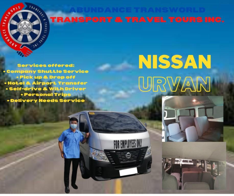 VAN FOR RENT AT VERY AFFORDABLE PRICE! in Bacoor - Image 1