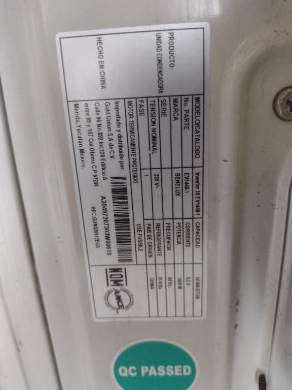 AC Inverter 18000 btus en Pacabtún - Imagen 1