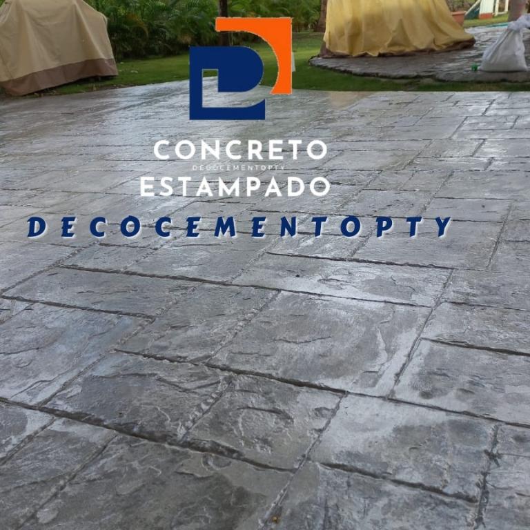 CONCRETO ESTAMPADO. PISOSPTY en Panamá - Imagen 1