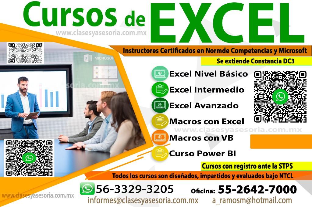CURSOS de EXCEL particulares a DOMICILIO en Tacuba - Imagen 4