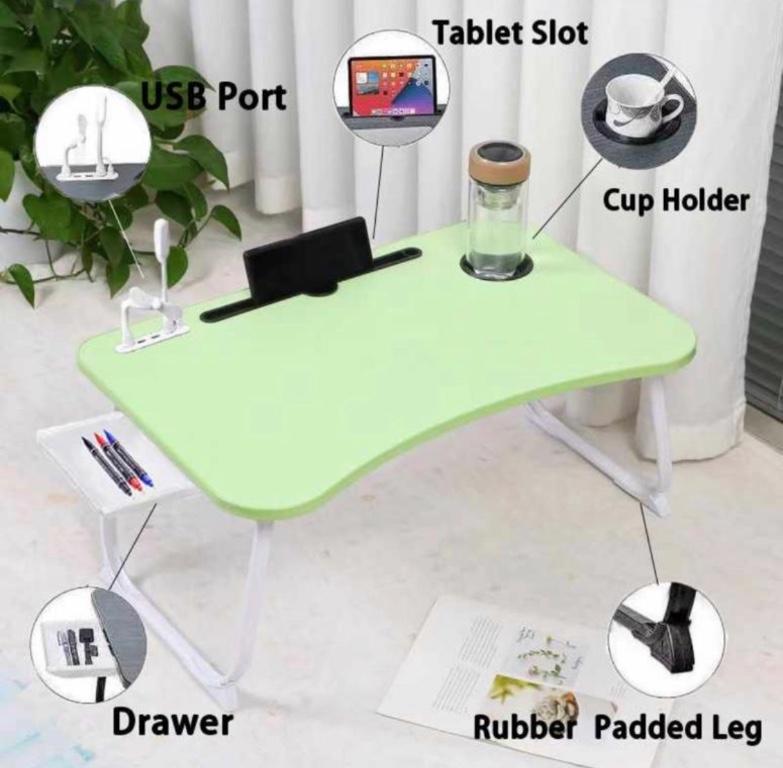 Foldable Laptop Desk And Accessory in Accra - Image 1