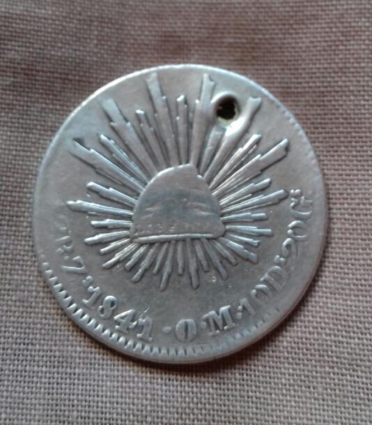 RESPLANDOR PLATA 1841 SILVER MÉXICO moneda en Ciudad de Guatemala - Imagen 2