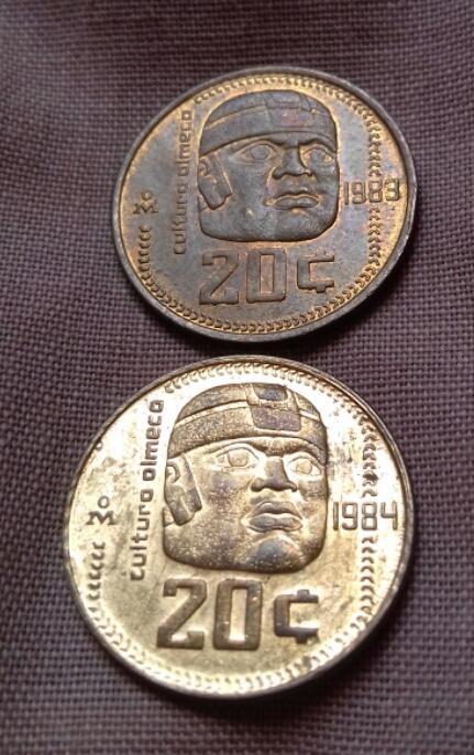 CULTURA OLMECA MONEDAS MEXICANAS en Guatemala - Imagen 3