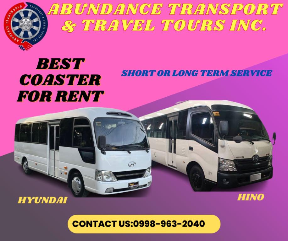 CAR FOR RENT (COASTERS) in Las Piñas - Image 2