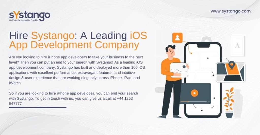 Hire Systango A Leading iOS App Development Company in Hammersmith - Image 1