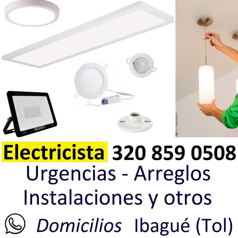 ELECTRICISTA - LUCES - BOMBILLOS - LÁMPARAS - REFLECTORES LED en Ibagué - Imagen 1