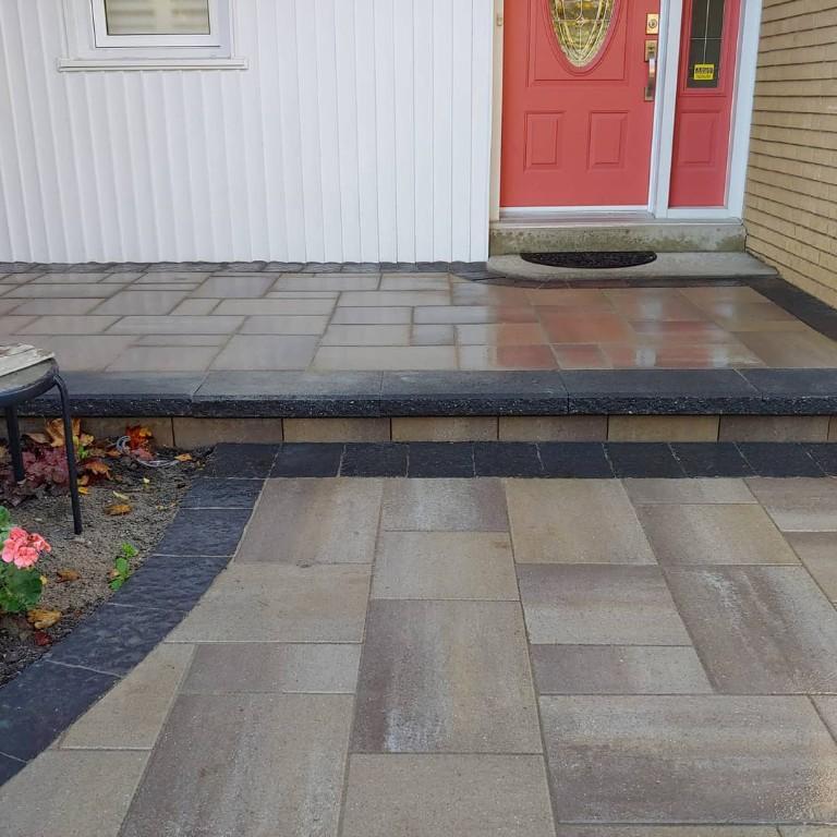 Landscaping interlock services in Brampton - Image 2