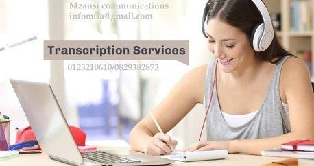PROFESSIONAL TRAMSCRIPTION AND RECORDING SERVICE in Bloemfontein - Image 1
