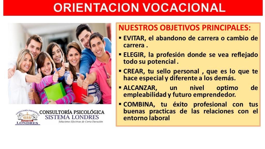 ORIENTACION VOCACIONAL en Lima - Imagen 1