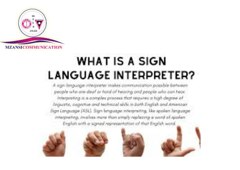 Sign Language Interpretation in Roodepoort - Image 1