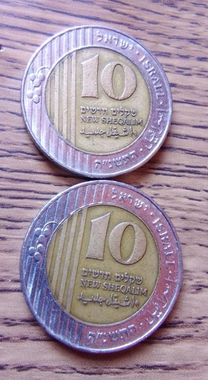 GOLDA MEIR MONEDAS CONMEMORATIVAS ISRAELI en Ciudad de Guatemala - Imagen 4