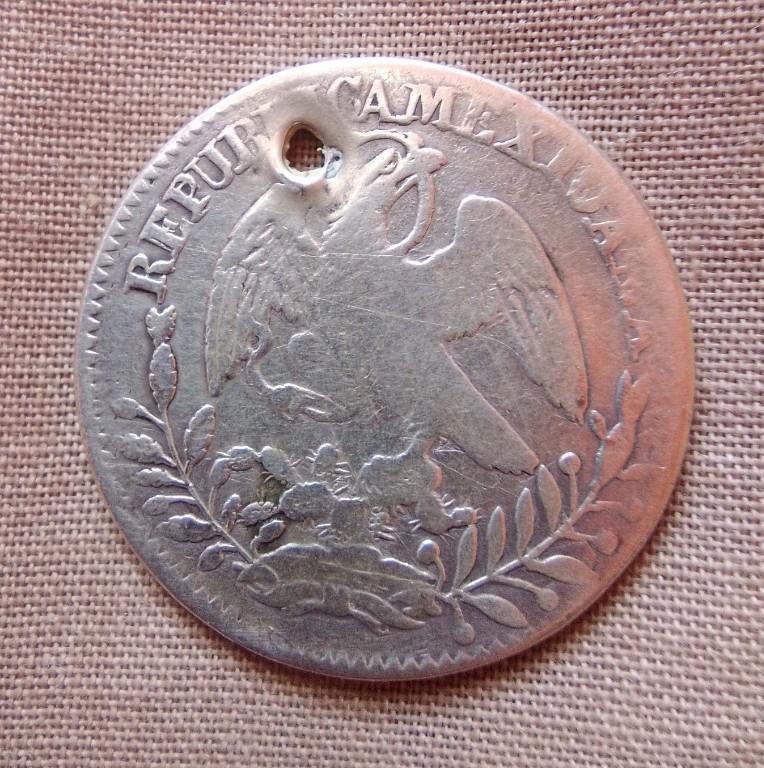 1841 LIBERTY SILVER RESPLANDOR MÉXICO MONEDA ANTIGUA en Guatemala - Imagen 4
