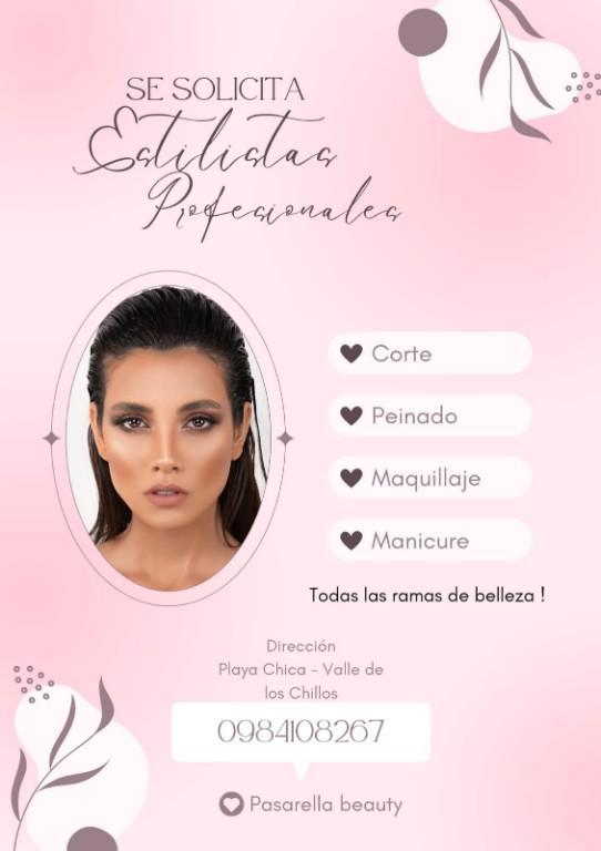SE NECESITA ESTILISTAS PROFESIONALES en Quito - Imagen 1