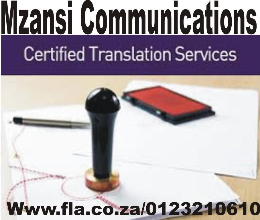 PROFESSIONAL SESOTHO -ENGLISH DOCUMENT TRANSLATION SERVICE in Centurion - Image 2