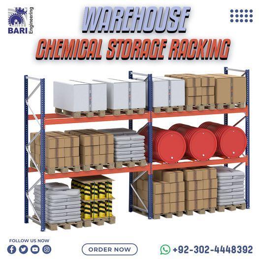 Pharma Industrial Storage Racking | Chemical Drum Storage Rack in Cantonment - Image 1