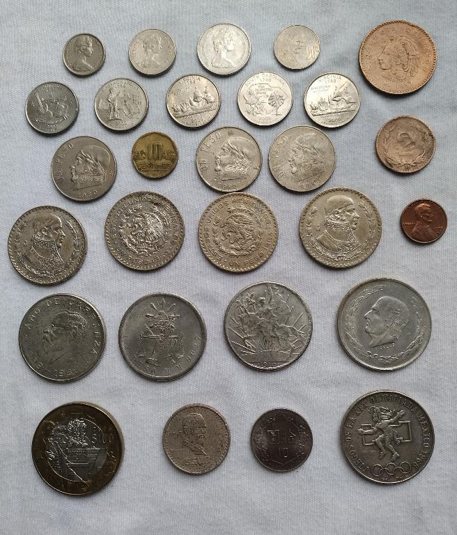 MONEDAS Y BILLETES ALGUNAS en Tijuana - Imagen 1