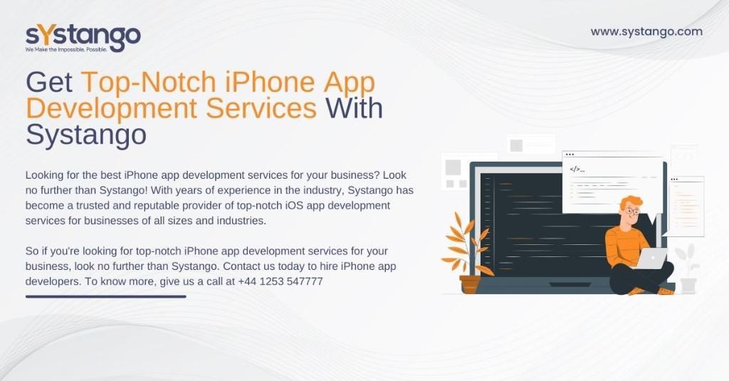 Get Top-Notch iPhone App Development Services With Systango in Hammersmith - Image 1