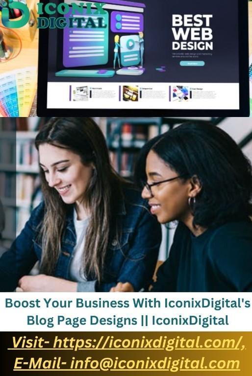 Boost Your Business With IconixDigital's Blog Page Designs in Mathikere - Image 2