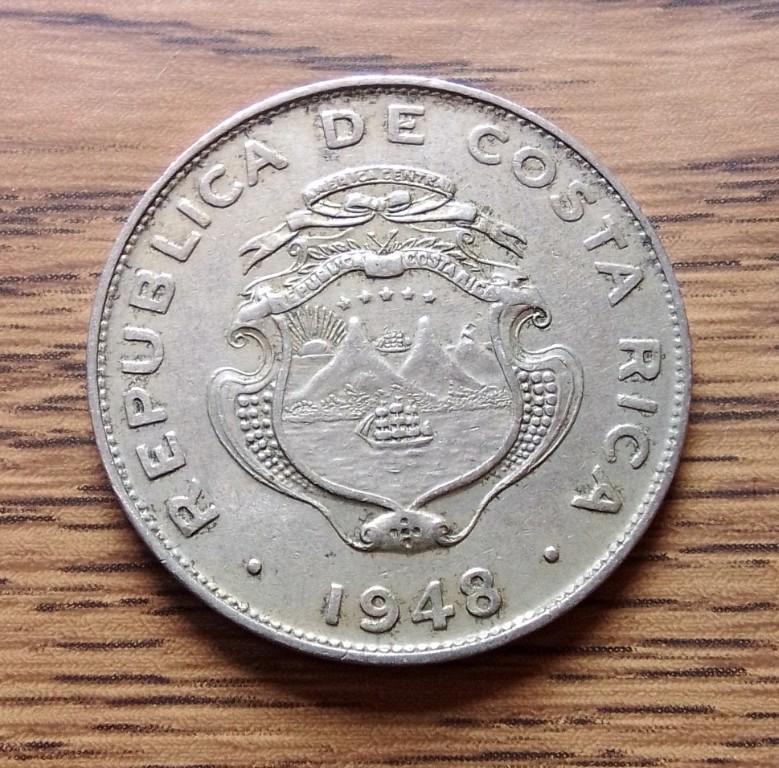 AMERICA CENTRAL 25 CENTIMOS COSTA RICA MONEDA en Ciudad de Guatemala - Imagen 1