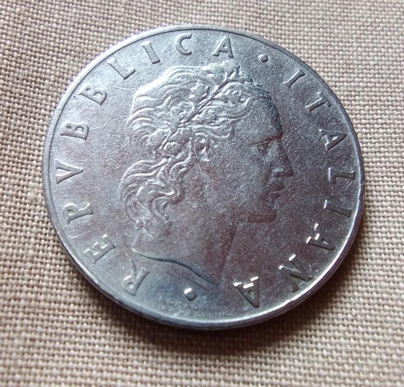 1955 R REPVBBLICA ITALIANA MONEDA en Ciudad de Guatemala - Imagen 3