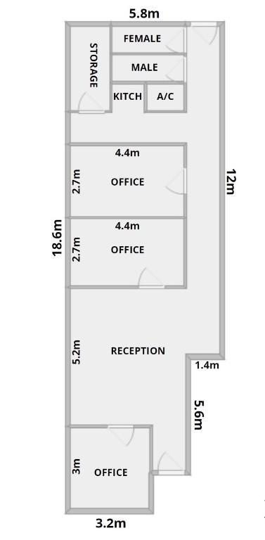 OFFICE SPACE AVAILABLE TO RENT OPPOSITE THE MACKAY COURTHOUSE! in Mackay - Image 8