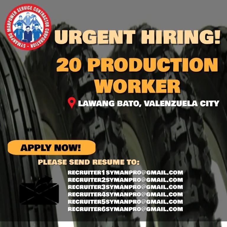 20 Production Worker in San Jose del Monte - Image 1