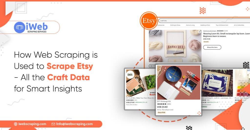 How Web Scraping Is Used To Scrape Etsy- All The Craft Data For in Houston - Image 1