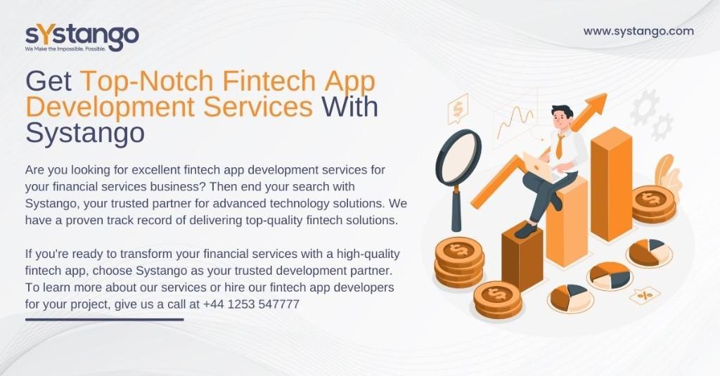 Get Top-Notch Fintech App Development Services With Systango in Hammersmith - Image 1